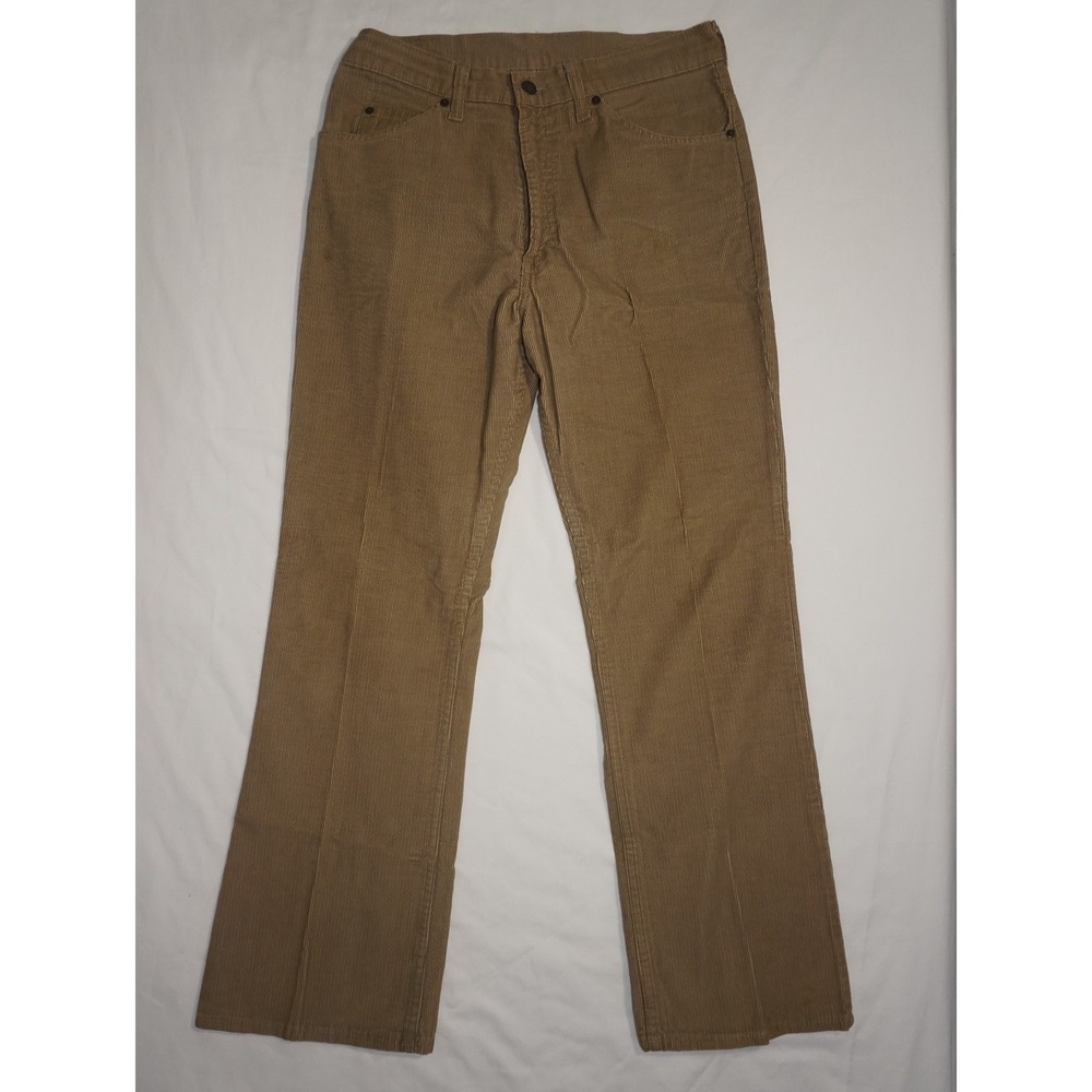 Levi's 30x31 Tan Corduroy Straight Leg Pants Vintage White Tab